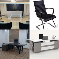 میز نیمه وکیوم اداری غزال . صندلی و مبل
