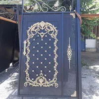 دروازه های حیاط درب ها ویلائی نو اهنی|مصالح و تجهیزات ساختمان|لاهیجان, آهندان|دیوار