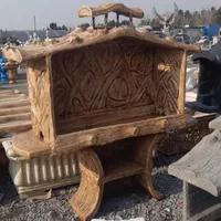 باربیکیو بتنی فرشتگان منقل کباب پز سنگین مسلح|مصالح و تجهیزات ساختمان|یزد, |دیوار