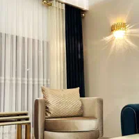 پرده پانچی /پنجره ۴ متری تکمیل ائلوین،برند اعتماد|پرده، رانر، رومیزی|تبریز, |دیوار