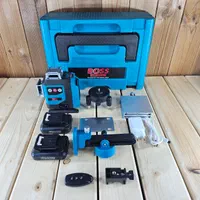 تراز لیزری نور سبز شارژی با پک لوازم کامل