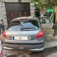 206 تیپ 2 مدل 89|خودرو سواری و وانت|کرج, مارلیک|دیوار