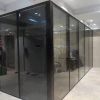 پارتیشن اداری شیشه ای ، MDF تک و دوجداره و مبلمان|دفتر کار|چهاردانگه (تهران), |دیوار