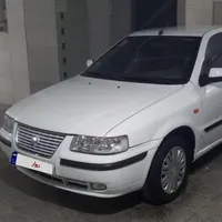 سمند EF7 سفید وحشی اسفد ۱۴۰۰|خودرو سواری و وانت|ری, |دیوار