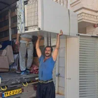 کارگر اسباب اثاثیه حمل باراثاث کشی باربری جابجایی