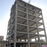 اجرای اسکلت بتنی با مصالح تهاتر باآپارتمان