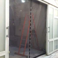 پرده توری مغناطیسی پرده پلاستیکی پرده اهنربایی|پرده، رانر، رومیزی|کرمان, |دیوار