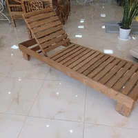 صندلی کنار استخری چوبی ترمو