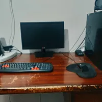 سیستم کامل مانیتور + کیس + اسپیکر + موس و کیبورد