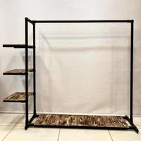 رگال رو چوب و کف چوب بغل طبقه مبرهن|فروشگاه و مغازه|رشت, استادسرا|دیوار