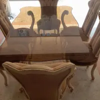 ست مبل ۷ نفره وناهار خوری ۶ نفره  خیلی زیبا وشکیل|میز و صندلی غذاخوری|تهران, پونک|دیوار