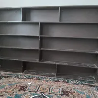 کتاب خانه و قفسه|کتابخانه، شلف، قفسه‌های دیواری|دوگنبدان, |دیوار