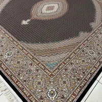 فرش ماشینی طرح ماهی خوی و سالاری مربع دونیم متری|فرش|تبریز, |دیوار