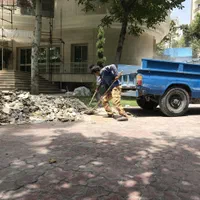 حمل خاک نخاله با نیسان خاور کارگر و بابکت مینی بیل|خدمات حمل و نقل|تهران, مینی‌سیتی (شهرک نفت)|دیوار