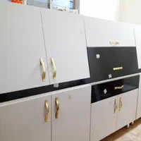 پک ۶ متری کابینت حاضری سفید|مصالح و تجهیزات ساختمان|مشهد, گلشور|دیوار