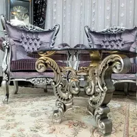 مبلمان سلطنتی ۹نفره نونو به همراه میز نهار خوری|مبلمان خانگی و میز عسلی|خمینی‌شهر, |دیوار