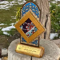 تندیس قطعه ای از فرش های متبرک امام رضا ع|مجسمه، تندیس، ماکت|تهران, بهارستان|دیوار
