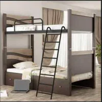 تخت دو طبقه فلزی و ام دی اف جداشونده
