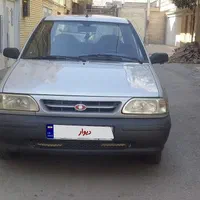 پراید۱۳۱ نقره ای متالیک مدل ۹۵
