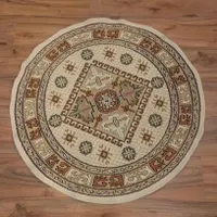 فرش ماشینی گرد
