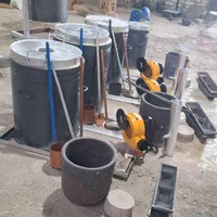 کوره با تحمل دمای ۱۸۰۰درجه ذوب|ماشینآلات صنعتی|مبارکه, |دیوار