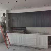 نقاشی ساختمانی مدرن.در تمام نقاط