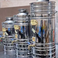 سماور گازی استیل اصلی ضخیم سماورگازی ضمانت شرکتی|سماور، چای‌ساز، قهوه‌ساز|رشت, معلم|دیوار