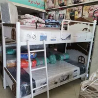 تخت دوطبقه تخت دو طبقه خانگی سربازی خوابگاهی|تخت و سرویس خواب|یزد, |دیوار