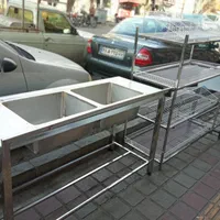 دستگاه خمیر صنعتی سینک استیل سرخ کن ظرفشویی گیر فر|کافی‌شاپ و رستوران|شیراز, سینما سعدی|دیوار