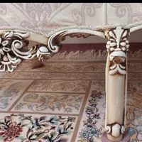 مبل استیل ۷نفره به همراه ۳جلو مبلی کوچک|مبلمان خانگی و میز عسلی|فلاورجان, |دیوار