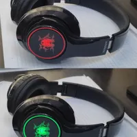 هدفون بیسیم مشکی RGB|قطعات و لوازم جانبی رایانه|نیشابور, هفده شهریور|دیوار