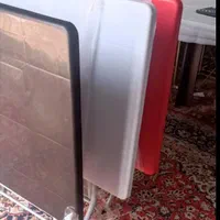 میز تک پایه فلزی تاشو 6 نفره (تک و عمده)|میز و صندلی غذاخوری|شیراز, وزیرآباد|دیوار