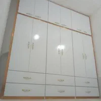 کمد دیواری اشکاف کمددیواری|کتابخانه، شلف، قفسههای دیواری|مشهد, پنجتن|دیوار