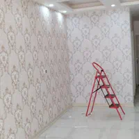 نصاب  کاغذ دیواری و پوستر|خدمات پیشه و مهارت|اهواز, سپیدار|دیوار