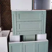 کارگاه کابینت اماده/نئوکلاسیک/هایگلاس/ممبران mdf|مصالح و تجهیزات ساختمان|ماهدشت, |دیوار