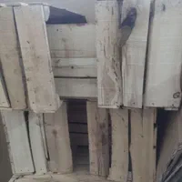 صندوق چوبی محکم و سالم
