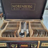سرویس قاشق و چنگال NorenBerg آلمانی تمام استیل|ظروف سرو و پذیرایی|یزد, |دیوار