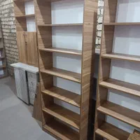 کتابخانه 6طبقه|کتابخانه، شلف، قفسه‌های دیواری|قم, نیروگاه|دیوار