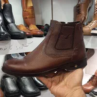 کفش نیم بوت مدل کروماکی چرم گاوی مردانه کفش آتا|کیف، کفش، کمربند|مشهد, شهید مطهری|دیوار