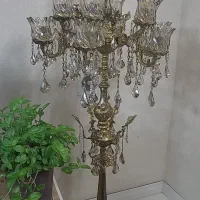 فروش خریدار لوستر برنجی کنارسالنی برنجی کل تهران|لوستر و چراغ آویز|تهران, نیروی هوایی (پیروزی)|دیوار