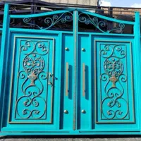 درب  باغ و آهنی حیاط سنگین بزرگ