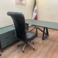 میز مدیریتی هم راه با صندلی چرمی|دفتر کار|تهران, جردن|دیوار