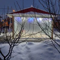 آلاچیق شیشه ای  .دفتر کارخانه تبریز در ارومیه