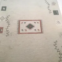 فرش ماشینی ۴ متری کویر یزد طرح گلیم درحدنو|فرش|تهران, پونک|دیوار