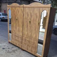 کمدلباس آنتیک طلایی  دوتیکه MDF|جاکفشی، کمد، دراور|تهران, عبدل‌آباد|دیوار