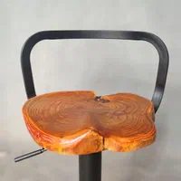 صندلی جک دار گازی چوب گردو و فلز|صندلی و نیمکت|رشت, شهرک صنعتی|دیوار