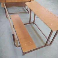 نیمکت مدرسه دو نفره پشتی دار،نیمکت مدارس پشتی دار|صندلی و نیمکت|تهران, بهارستان|دیوار
