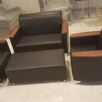 مبل نیم ست دسته وکیوم چهار نفره با فوم سرد