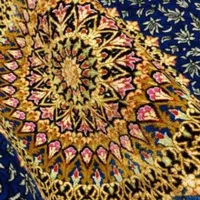 فرش اسناد بافت تمام ابریشم قم|فرش|تهران, جماران (نیاوران)|دیوار