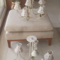 لوستر و آباژور|لوستر و چراغ آویز|کرج, شهرک جهان‌نما|دیوار